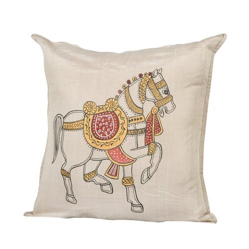 Handpainted Camel Cushion Cover