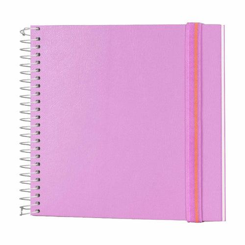 SQUARE - METAL SPIRAL SKETCHBOOK - 180GSM - (15 x 15)cm - MEDIUM