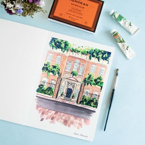 A4 - WATERCOLOR SHEETS , 300GSM 100% COTTON