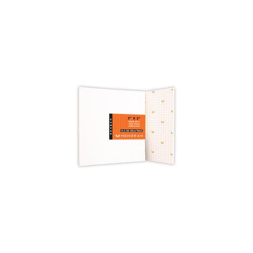 CANVAS PANELS -13.5 OZ ( 420GSM )- PACK OF 8 - (3.0 x 3.0 inch)