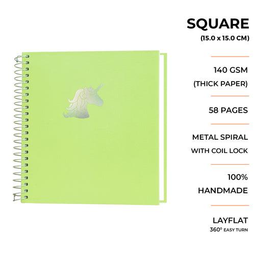 CASSATA - SQUARE - SKETCHBOOK - 140GSM - SPIRAL BOUND