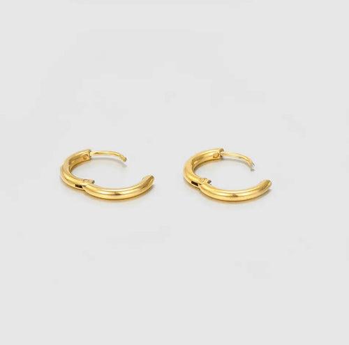 Everyday Hoops- 18K Gold Plated