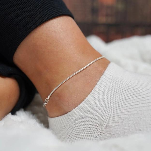 Fin Anklet- 18K Gold Plated