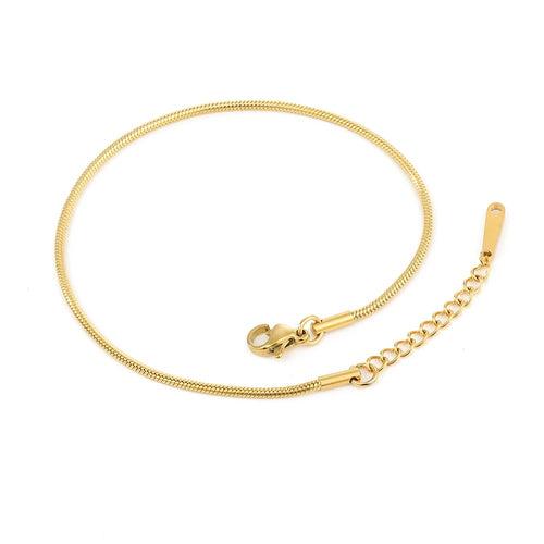 Fin Anklet- 18K Gold Plated