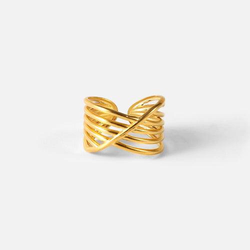 Cali Ring- 18K Gold Plated