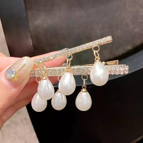 Oyster Pearl Hair Barrette