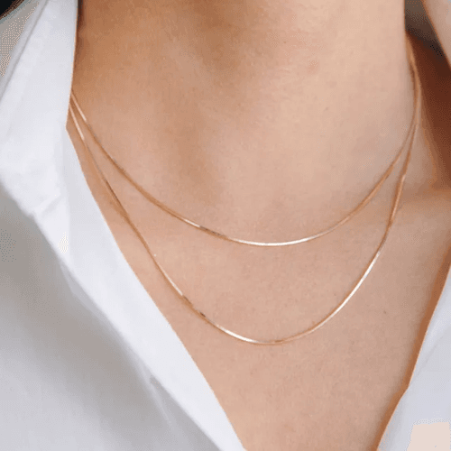 Twine Necklace- 18K Gold Plated