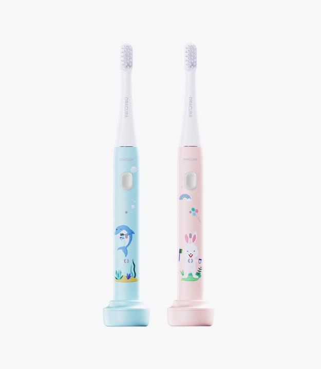 Kid-Friendly Combo KSB200 Kids Sonic Rechargeable Electric Toothbrush