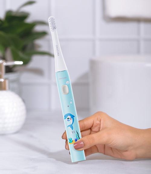 Kid-Friendly Combo KSB200 Kids Sonic Rechargeable Electric Toothbrush