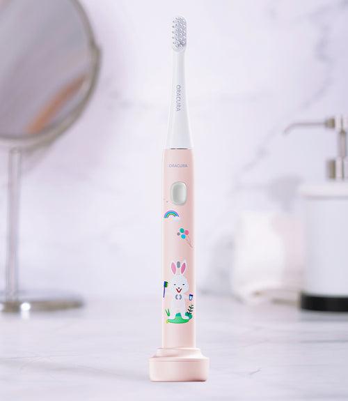 Kid-Friendly Combo KSB200 Kids Sonic Rechargeable Electric Toothbrush