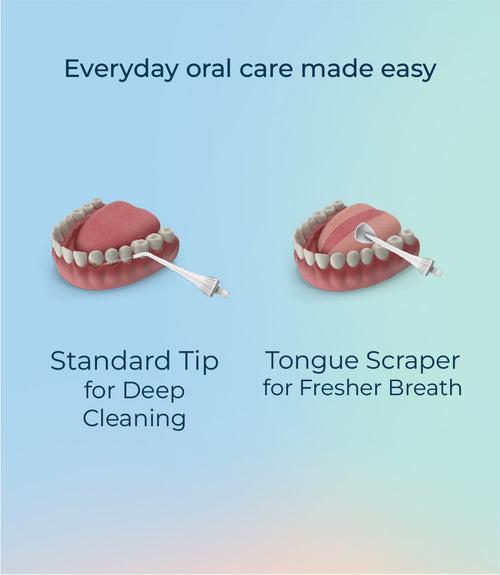 ORACURA® Daily Care Combo OC150 Water Flosser® & SB100 Sonic Lite Battery Operated Electric Toothbrush