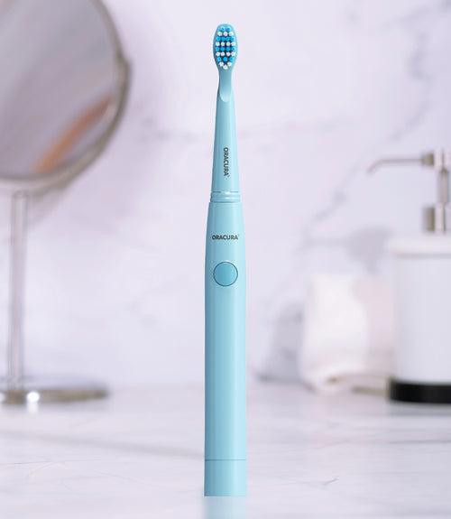 Portable SB100 Sonic Lite Battery Operated Electric Toothbrush Combo