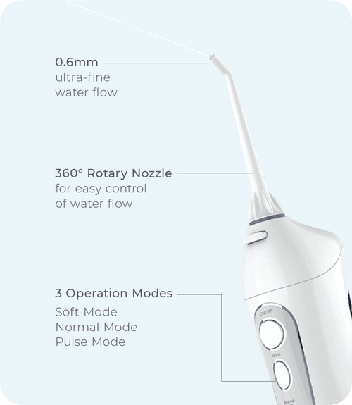 OC100 Smart Water Flosser® with 300ml water tank capacity SP