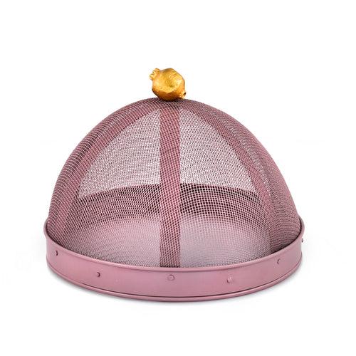 Elan Pomegranate Cake Cover, Food Covers Anti Fly Mosquito Food Cover (10 Inch-Mauve)