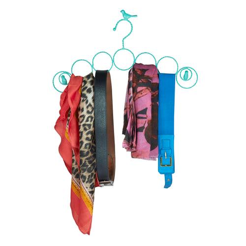 Elan Birdie Hanger for Scarves, Belts (Pack of 5)