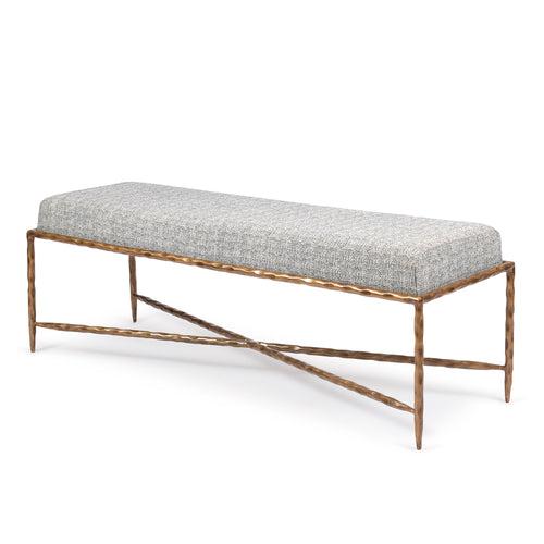 Elan Amadeus Bench (Antique Gold Finish)