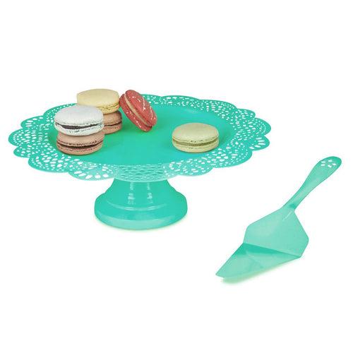 Elan Flourish Cake Stand with Server