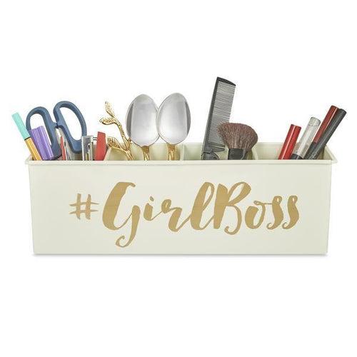 Elan Girlboss Desk Organizer, Cosmetic Organizer, Gadget Organiser (4 Compartment)