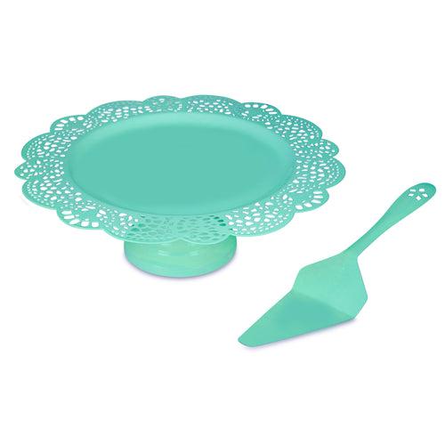 Elan Flourish Cake Stand with Server