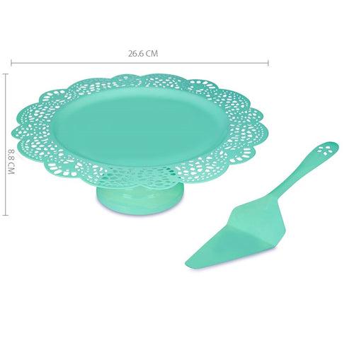 Elan Flourish Cake Stand with Server