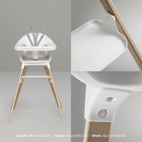 Stokke Clikk™ All in One Highchair with Tray & Harness