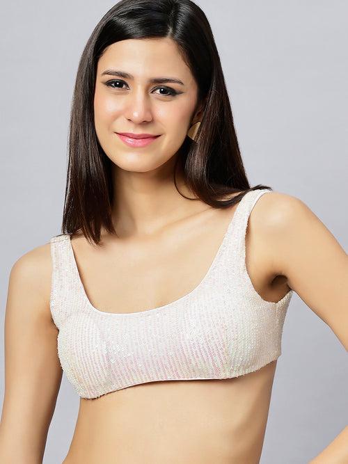 Petal Sequin Bralette Top