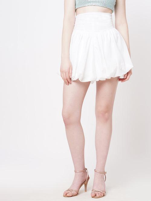 White Daydream Bubble Skirt