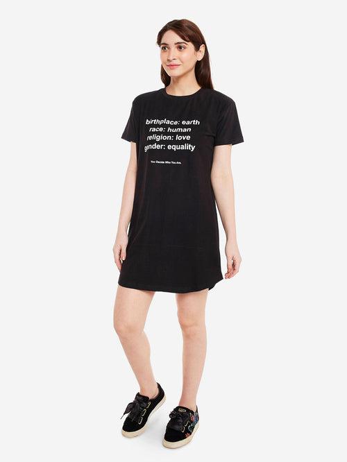 Humanity T-Dress