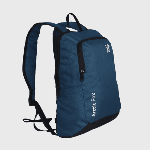 Arctic Fox Pug Prussian Blue Backpack