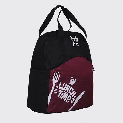 Arctic Fox Hexa Maroon Lunch Bag and tiffin bag