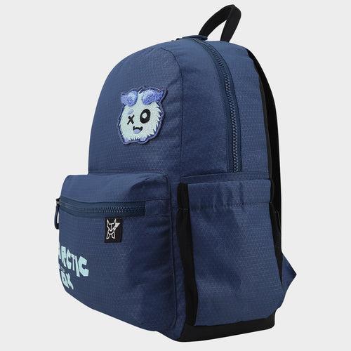 Arctic Fox Puff Dark Denim School Backpack for Boys and Girls