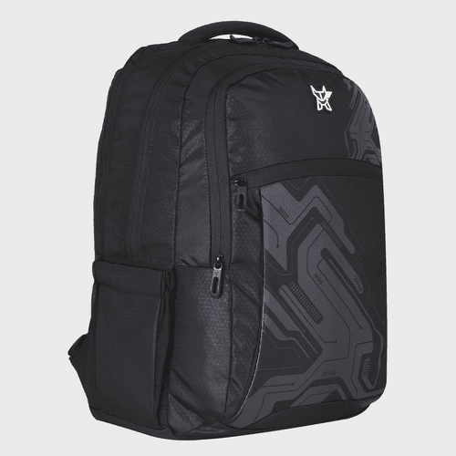 Arctic Fox Cyber Smooth Black Laptop Backpack