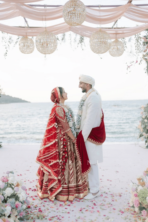 Vaishali In Our Sindoori Arunima Lehenga Set