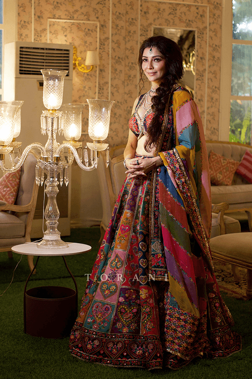 Jai madan  In Our Custom Dil-Rang Shareefa  Rangrez Lehenga Set