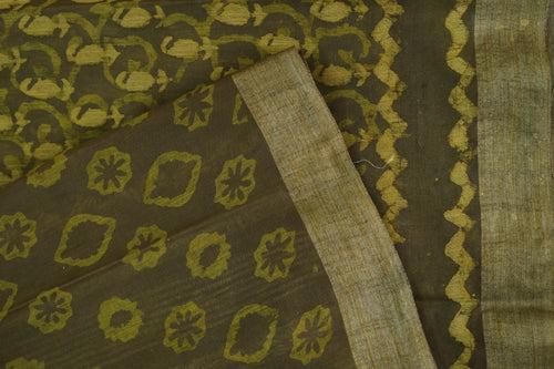 Mehendi Green  Chettinad Cotton Saree