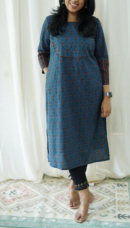 Aashvi Blue Kurti