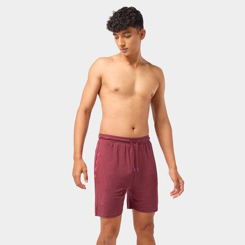 24/7 Men's Shorts - Merlot