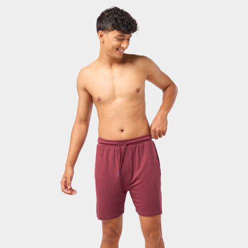 24/7 Men's Shorts - Merlot