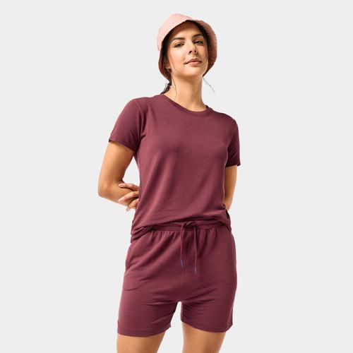 24/7 Women's Shorts - Merlot