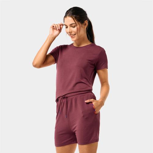 24/7 Women's Shorts - Merlot