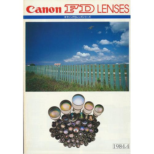 Canon - Canon FD Lenses Catalogue