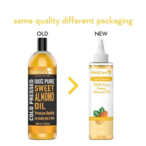 Cold Pressed Sweet Almond Oil - 200ml