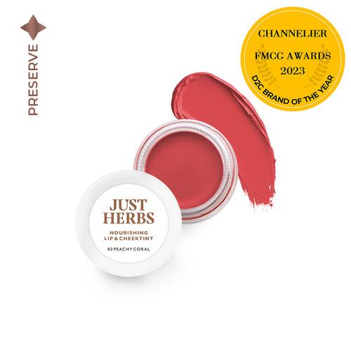 Just Herbs Nourishing Lip and Cheek Tint - 4g