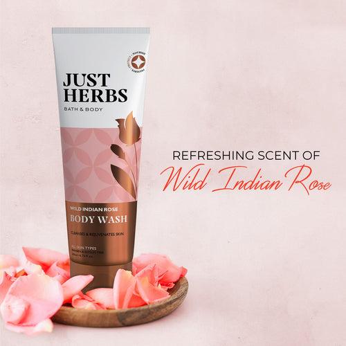 Wild Indian Rose Body Wash - 200 ml