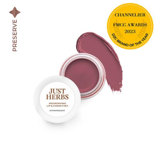 Just Herbs Nourishing Lip and Cheek Tint - 4g