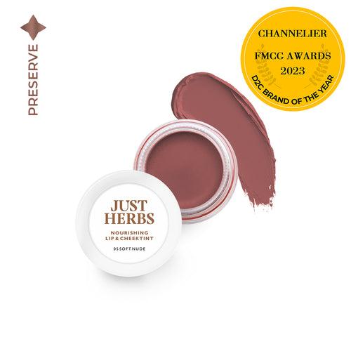 Just Herbs Nourishing Lip and Cheek Tint - 4g