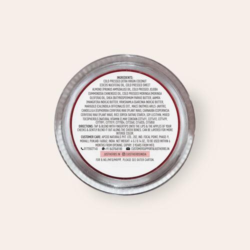 Just Herbs Nourishing Lip and Cheek Tint - 4g