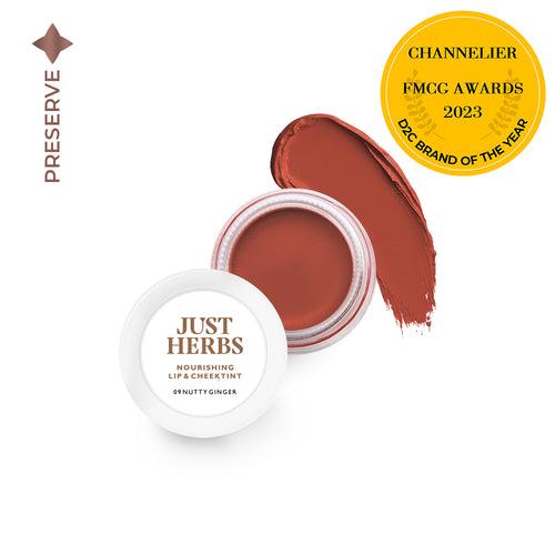 Just Herbs Nourishing Lip and Cheek Tint - 4g