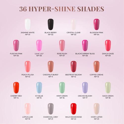 Nail Paints | 21-Free Formula - 6ml