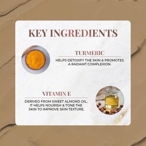 Instaglow Face Pack with Turmeric + Vitamin E